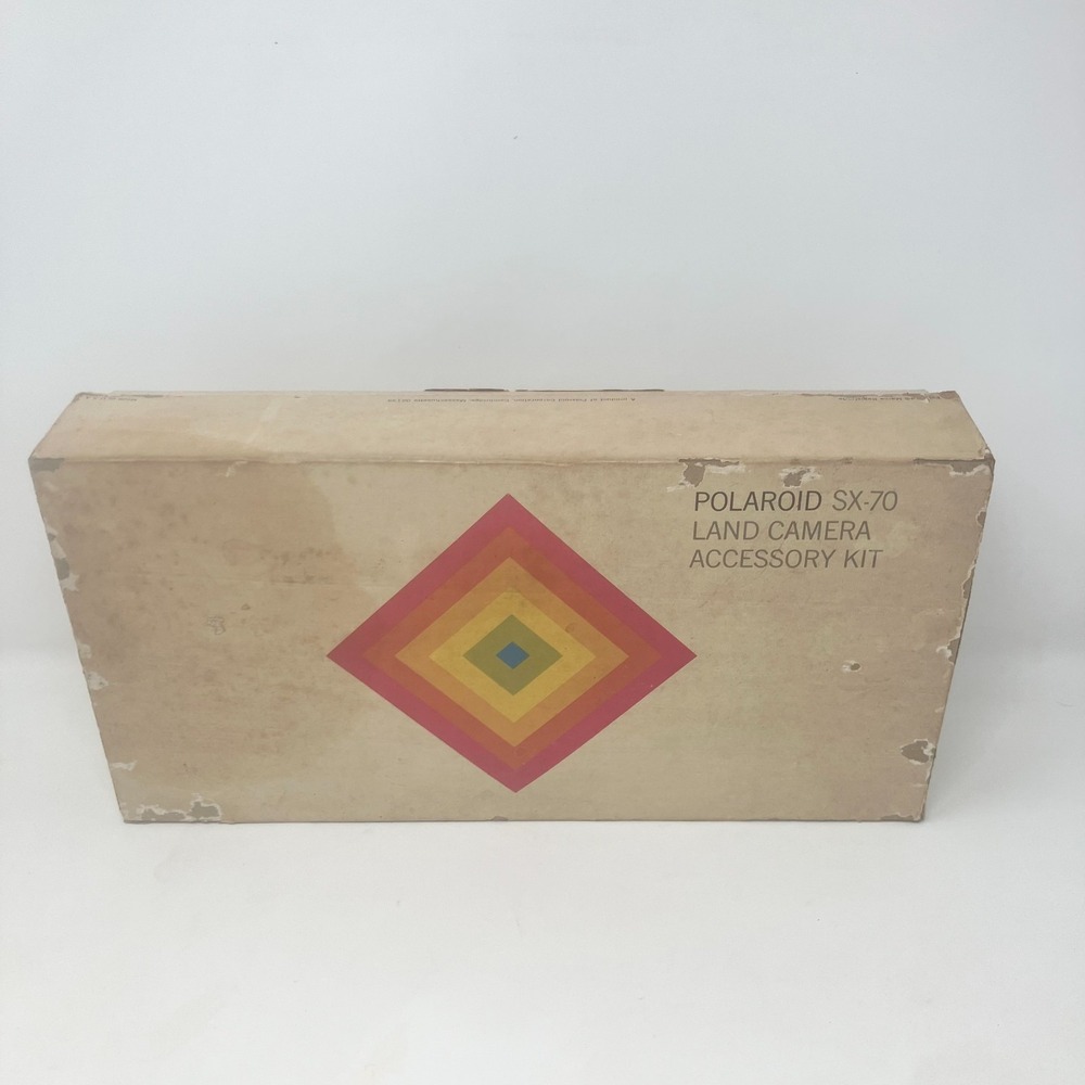 Vintage Polaroid SX-70 Land Camera Photography Accessory Kit